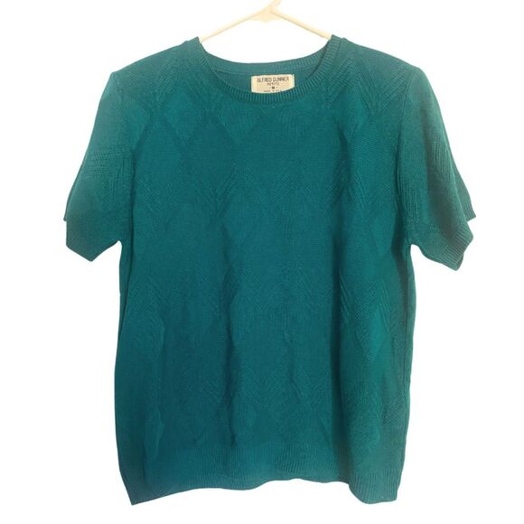 VINTAGE with Tags Alfred Dunner Petites | Short Sleeve Sweater Shoulder Pads - Picture 1 of 10